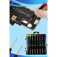 Hakay 8 Parça Renkli Saatçi ve Telefoncu Tornavida Seti