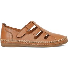 Polaris 5 Nokta 105774.Z Kahverengi Kadın Düz Ayakkabı