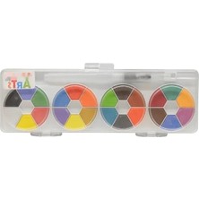 Hakay 48'li Suluboya Seti - Beyaz Zeminli, Yüksek Kalite