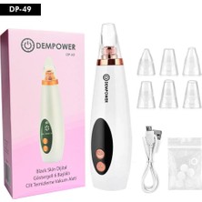 Nuveden Black Skin Dijital Göstergeli 6 Başlıklı Cilt Temizleme Vakum Aleti