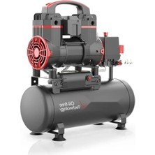 Hakay 1.2hp 8lt Yağsız Sessiz Taşınabilir Hava Kompresörü