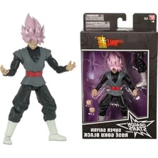 Hakay 16 Santimetre Poz Verilebilir Figür - Dragon Ball Super Saiyan Rose Goku Black