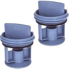 Hakay Çamaşır Makinesi Pompa Filtre Kapağı - 2'li Set