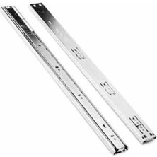 Hakay Galvan Teleskopik Frenli Çekmece Rayı, 46X400 mm