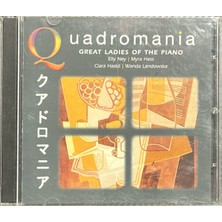 Plak İstasyonu (Plak Değildir CD Dir) CD Quadromania Great Ladies Of The Piano 4 CD