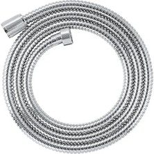 Hakay 1750 mm Metal Duş Hortumu - Krom Kaplama, Yüksek Dayanıklılık
