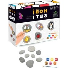 Hakay Taş Boyama Hobi Seti - 3+ Yaş Için Eğlenceli Aktivite