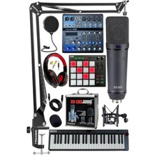 Hakay Midi Live Paket - Ses Kartlı Mikser ve Pad Controller Seti