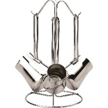 PremiumPort Modern 18/10 Paslanmaz Çelik Askılı Cezve Takımı, Şık ve Dayanıklı Tasarım