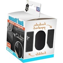 Hakay Kendinden Yapışkanlı Deri Tamir Yaması, 1,5 Metre x 100 Mm, Siyah