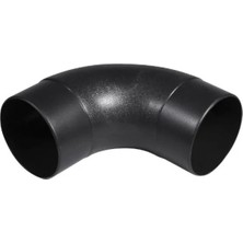 Hakay Açılı Toz Hortumu Bağlantısı - 10.2 Cm, 90 Derece