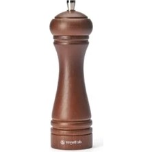 Hakay Siyah Kayın Ağacı Karabiber Değirmeni