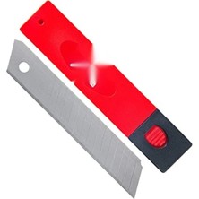 Hakay 18 mm Maket Bıçağı Yedeği, 0.5 mm Kalınlık, 10 Adet