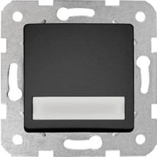 Hakay Dayanıklı Gece Siyahı Işıklı Zil, 24V