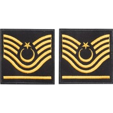 TİM42HARİCİ Astsubay Başçavuş Bez Rütbe