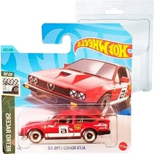 Hakay Retro Yarış Araba Modeli, Alfa Romeo Gtv6, Ölçek 1:64