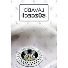 Hakay Paslanmaz Çelik Lavabo Süzgeci - Dayanıklı ve Uzun Ömürlü