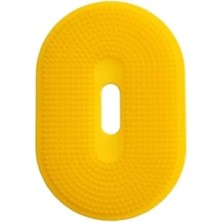 Hakay Çift Taraflı Sebze Yıkayıcı Temizleme Fırçası, Sarı