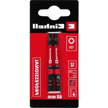 Hakay Torx Bits Uç Seti, T25 - 60 Mm, 2 Adet