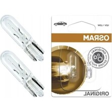 Hakay 12V 1.2W Mini Dipsiz Gösterge Ampul Seti (2 Adet)