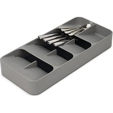 Hakay Kompakt Çatal Kaşık Düzenleyici - Gri Renk - 48 Parça Kapasite