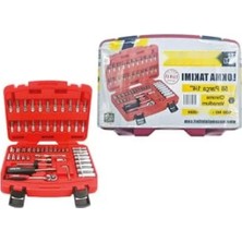 Hakay 58 Parça 1/4 Inç Lokma Takımı - Profesyonel El Aleti Seti