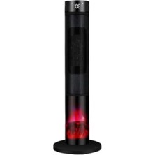 Hakay 2000W Dikey Seramik Isıtıcı - Uzaktan Kumandalı