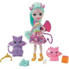 Hakay 3 Ejderha Figürü ve Aksesuarlarla Sevimli Aile Oyun Seti