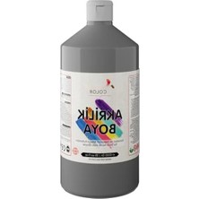 Hakay 1000 gr Gri Akrilik Boya