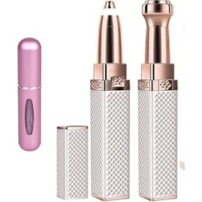 Hakay Şarjlı Işıklı Kaş ve Bıyık Tüy Alma Aleti