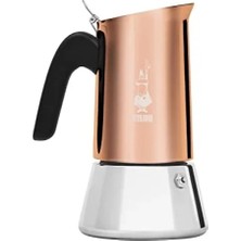 Hakay 4 Fincan Kapasiteli Ocak Üstü Espresso Pişirici - Paslanmaz Çelik