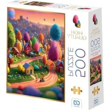 Hakay Minyatür Bahçe 500 Parça Profesyonel Hobi Puzzle (33X48 Cm)