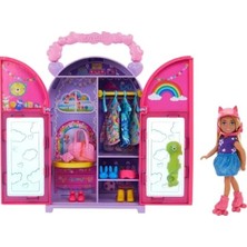 Hakay Giydirme Oyun Seti, Chelsea Bebek ve Dolap, 15 Parça Aksesuar