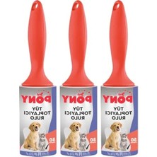 Hakay Kedi ve Köpekler Için Üçlü Tüy Toplayıcı Rulo Seti