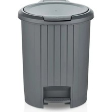 Hakay 12 Litre Pedallı Çöp Kovası - Bas Aç Mekanizmalı
