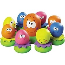 Hakay Su Püskürtme Özelliğine Sahip 9 Parça Ahtapot Figürü