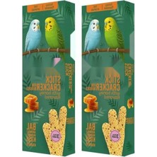 Hakay Bal Aromalı 3'lü Muhabbet Kuşu Krakeri, 2 Paket