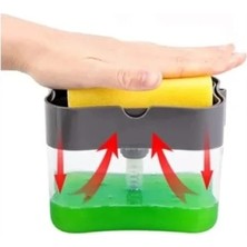 Hakay Süngerli Sıvı Bulaşık Deterjan Dispanseri