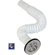 Hakay Körüklü 50 mm Lavabo Sifonu