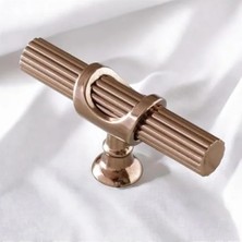 Hakay Tek Vidalı Bronz Metal Çekmece Kulpu - Mutfak ve Mobilya Için