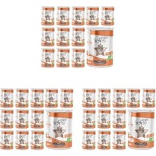 Hakay Somonlu ve Jöleli Konserve Kedi Maması, 12 x 400 gr