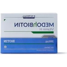 Hakay Doğal Içerikli 2,5 Mg Medohbiotin - 120 Tablet