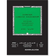 Hakay %100 Pamuk Suluboya Defteri - 23 x 31 Cm, 12 Sayfa, 300 gr