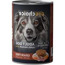 Hakay Tahılsız Yetişkin Köpek Maması, Kuzu Etli ve Somon Balıklı, 400 G x 12 Adet
