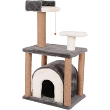 Hakay Dayanıklı Gri Kedi Tırmalama Yüzeyi