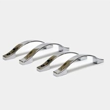 Hakay Oval Krom Cam Duşakabin Kulpu