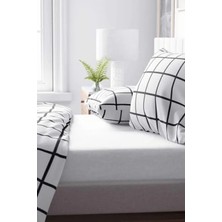 Hakay Tek Kişilik Lastikli Çarşaf, 100X200 cm Pamuklu