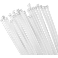 Hakay Dayanıklı Beyaz Kablo Bağı, 450 Mm, 100’LÜ Paket