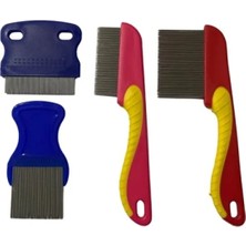 Hakay 4'lü Metal Dişli Bit Tarağı Seti