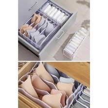 Hakay 8 Bölmeli Şeffaf Sütyen Düzenleyici Organizer